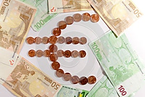 Euro symbol photo