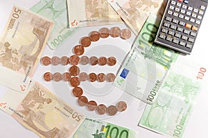 Euro symbol photo