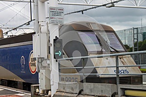 Euro tunnel train