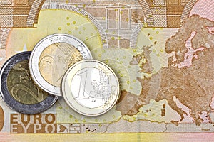 Euro zone money