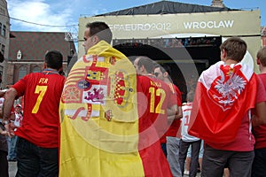 Euro2012 - Spanish flag