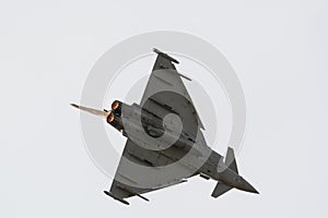 Eurofighter on air photo