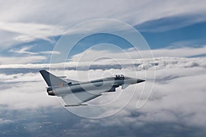 Eurofighter Typhoon in flight