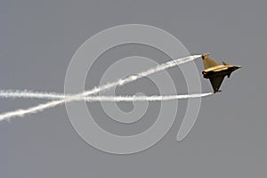 Eurofighter Typhoon spins photo