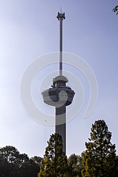 Euromast, the observation tower of Rotterdam, NL