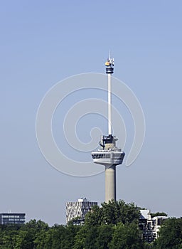 Euromast tower in Rotterdam