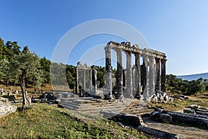 Euromos ancient city and Zeus Temple