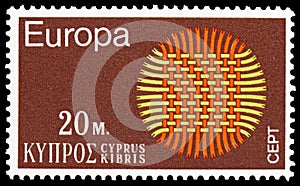 Europa C.E.P.T. 1970 - Flaming Sun, serie, circa 1970