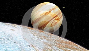 Europa io moon jupiter