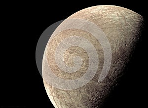 Europa, a moon of planet Jupiter