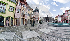 Europa place in city Komarno, Slovakia