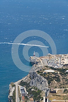 Europa point and Trinity House Lighthouse Gibraltar photo