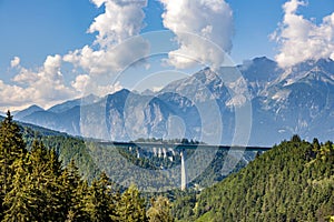 Europe Bridge at Brenner Highway in Tirol