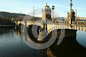 Europe czech republic prague bridge