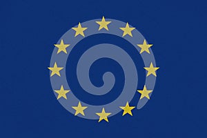 Europe EU paper flag photo