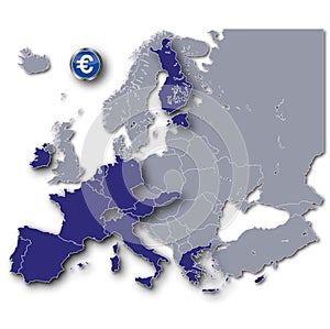 Europe and euro members