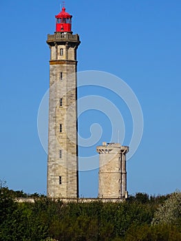 Europe, France, New Aquitaine, Charente maritime, Re island, Whales lighthouse