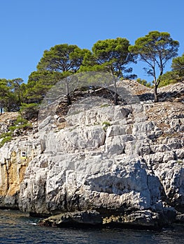 Europe, France, Provence Alpes Cote d`Azur, Bouches du Rhone, Cassis, the creeks