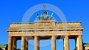 Germany, Berlin, the Brandenburg Gate photo