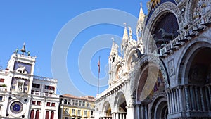 Europe. Italy. Venice. Basilica di San Marco-Church on St. mark`s square