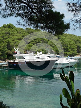 Europe Nature Outdoor Recreation Activities Croatia Boat Trip Yacht Ship Outing Summer Blue Cave Hvar Adriatic Island BiÅ¡evo Tour