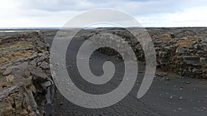 Between Europe and North America continents tectonic plates