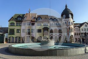 Europe place or courtyard in Komarno, Slovakia