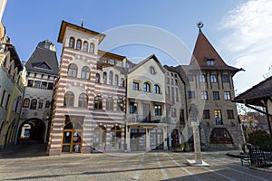 Europe place or courtyard in Komarno, Slovakia