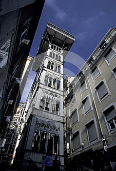 EUROPE PORTUGAL LISBON ELEVADOR DE SANTA JUSTA