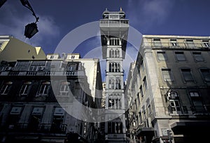 EUROPE PORTUGAL LISBON ELEVADOR DE SANTA JUSTA