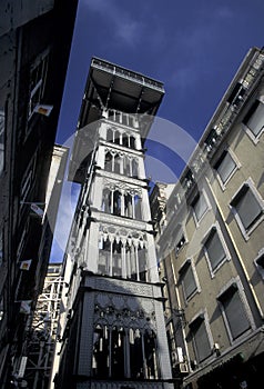 EUROPE PORTUGAL LISBON ELEVADOR DE SANTA JUSTA