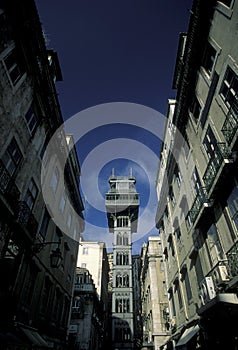 EUROPE PORTUGAL LISBON ELEVADOR DE SANTA JUSTA