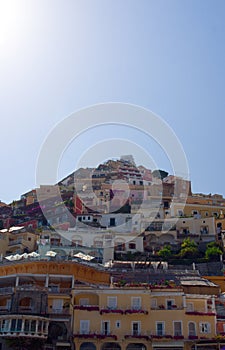 Europe Positano Buildings Portrait