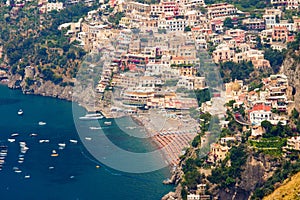 Europe Positano from Path of the Gods
