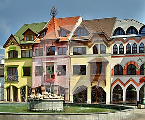 Europe square in Komarno