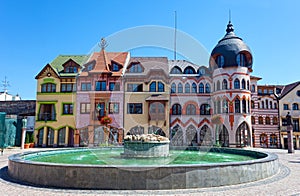 Europe square in Komarno