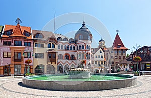 Europe square in Komarno