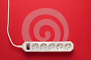 European 5-way power strip