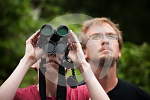 European and American tourists