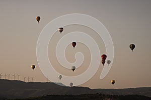 European Balloon Festival in Igualada photo