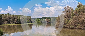 The European bird sanctuary and nature reserve Kuehkopf Knoblochsaue, germany