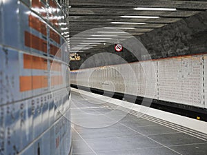 European capitals. Stockholm subway.