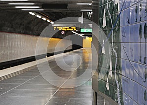 European capitals. Stockholm subway.