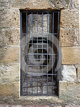 European Castle Prison Cell Door