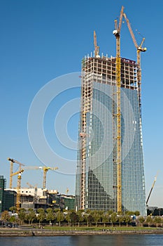 European Central Bank construction