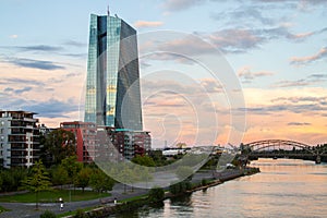 European Central Bank ECB new building photo