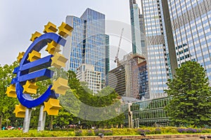European central bank in Frankfurt am Main