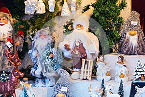 European Christmas market stall