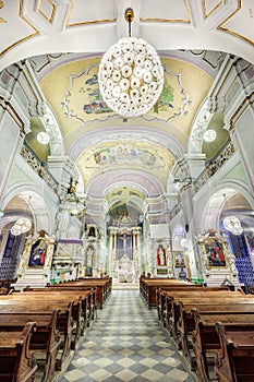 European church interior