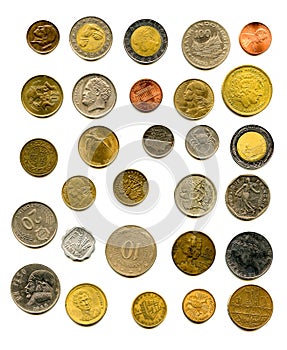 European coins